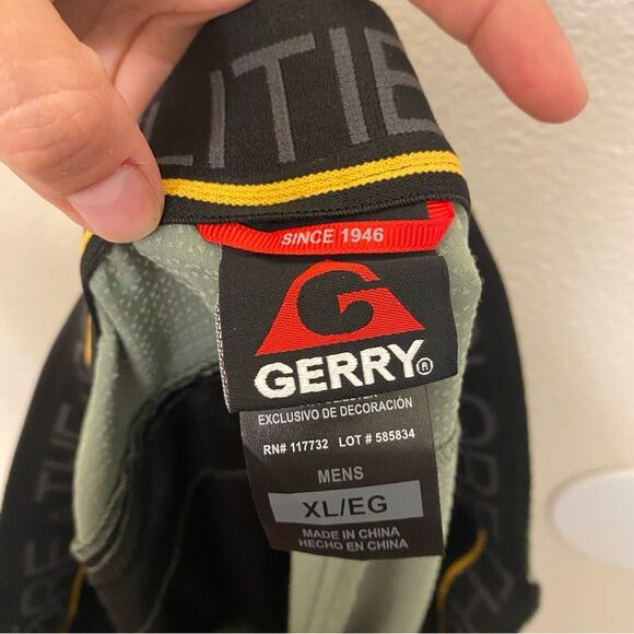 Gerry Men's Pull-On Trail Short sage green drawstring gorpcore lightweight XL - Picture 11 of 11